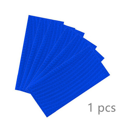 4db/készlet Új autós ajtómatricák Univerzális biztonsági figyelmeztető jelzés magas fényvisszaverő szalaggal motorkerékpáros sisakmatrica