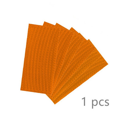 4db/készlet Új autós ajtómatricák Univerzális biztonsági figyelmeztető jelzés magas fényvisszaverő szalaggal motorkerékpáros sisakmatrica