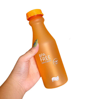 Forró, nagy űrtartalmú vizespohár lezárt, szivárgásmentes vízüveg hordozókötéllel Vízüveg forrásvíz üvegpalack fehér rózsaszín