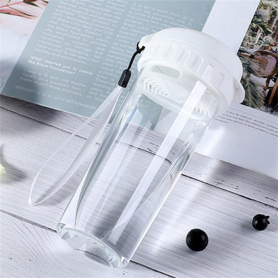 Liela kalibra ūdens glāze nedaudz ieliekta Pārtikas kvalitātes krišanas izturīga krūze Vienkārša ērta glāze Vienkārša plastmasas ūdens glāze ķīniešu