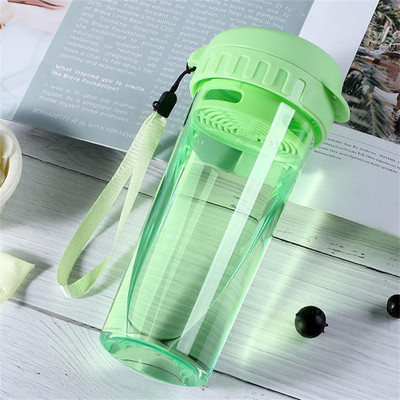 Liela kalibra ūdens glāze nedaudz ieliekta Pārtikas kvalitātes krišanas izturīga krūze Vienkārša ērta glāze Vienkārša plastmasas ūdens glāze ķīniešu