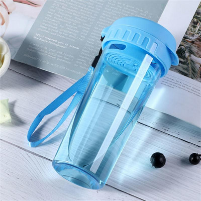 Liela kalibra ūdens glāze nedaudz ieliekta Pārtikas kvalitātes krišanas izturīga krūze Vienkārša ērta glāze Vienkārša plastmasas ūdens glāze ķīniešu