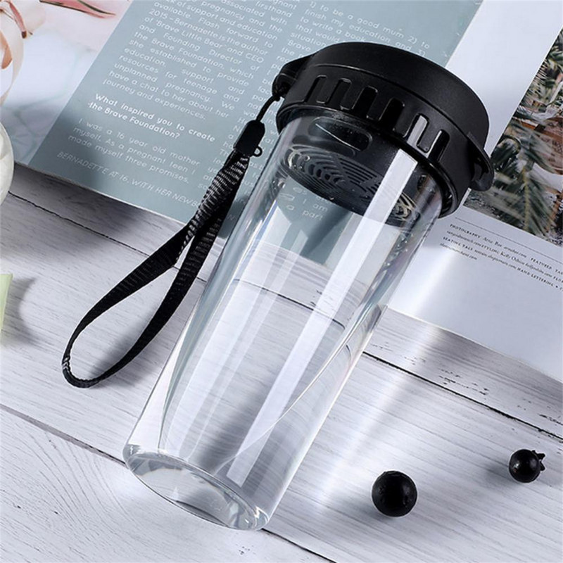 Liela kalibra ūdens glāze nedaudz ieliekta Pārtikas kvalitātes krišanas izturīga krūze Vienkārša ērta glāze Vienkārša plastmasas ūdens glāze ķīniešu