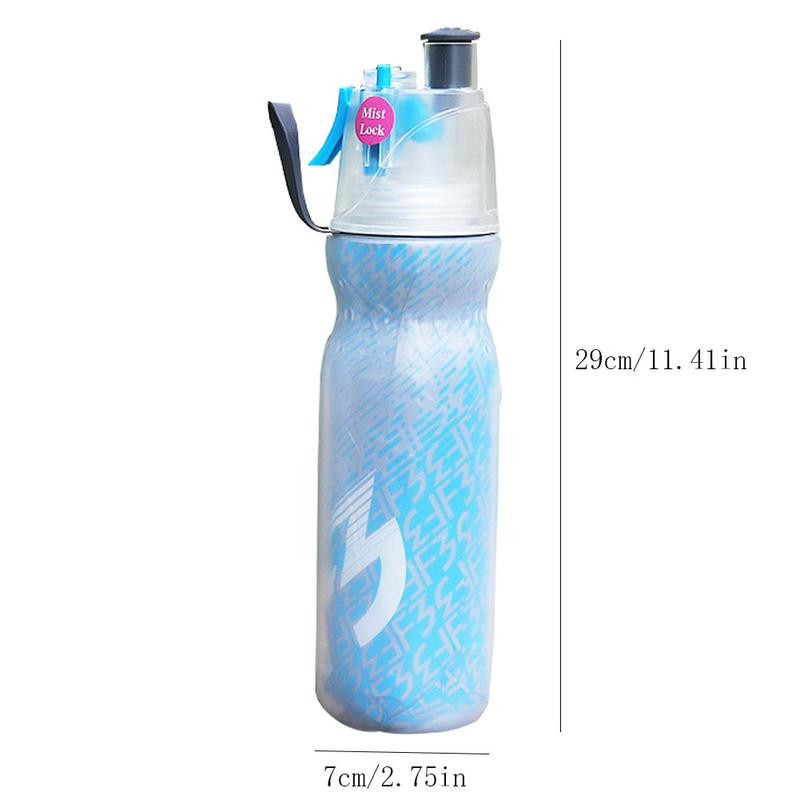 Ml New Doubledeck Drink Sports Izolație la rece Carafă cu pulverizare Nou Sport Fitness Sticle de apă hidratante Cupă portabilă