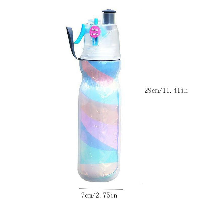 Ml New Doubledeck Drink Sports Izolație la rece Carafă cu pulverizare Nou Sport Fitness Sticle de apă hidratante Cupă portabilă