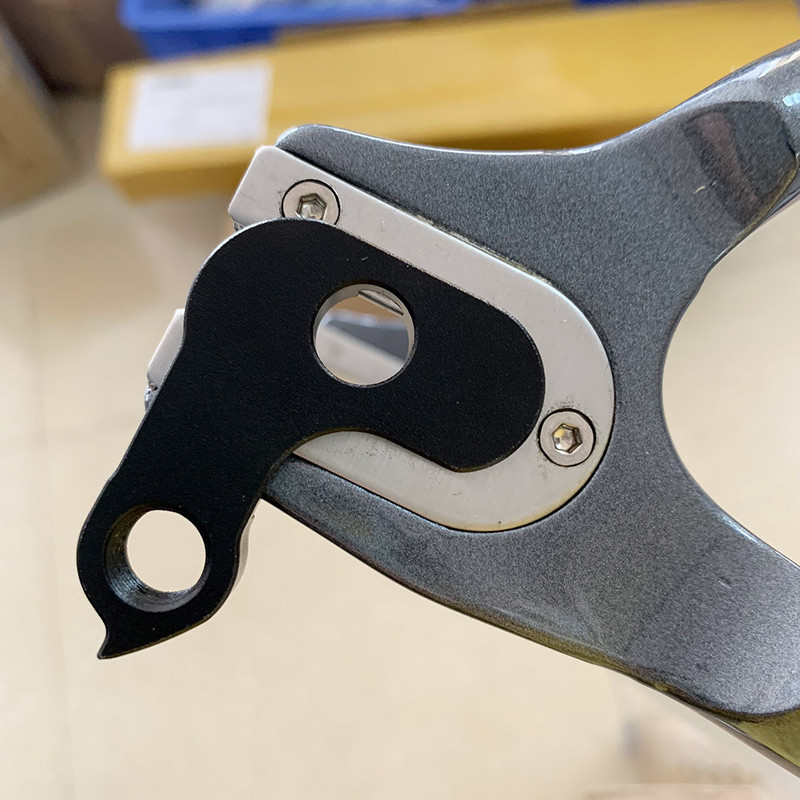 SILVEROCK Dropout galinio pavarų perjungiklio pakaba, vieno greičio konvertavimas į 3 greičių, skirtų „Breeze Fnhon“ sulankstomų dviračių fiksuoto pavarų mechanizmo adapteriui