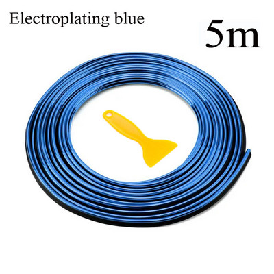 5M/buc pentru stilul mașinii, bricolaj universal, flexibil, decorare interioară, benzi de ornamente pentru control central și bandă pentru decorarea ușii