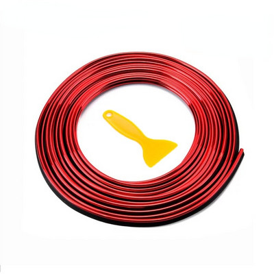 5M/buc pentru stilul mașinii, bricolaj universal, flexibil, decorare interioară, benzi de ornamente pentru control central și bandă pentru decorarea ușii