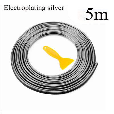 5M/buc pentru stilul mașinii, bricolaj universal, flexibil, decorare interioară, benzi de ornamente pentru control central și bandă pentru decorarea ușii