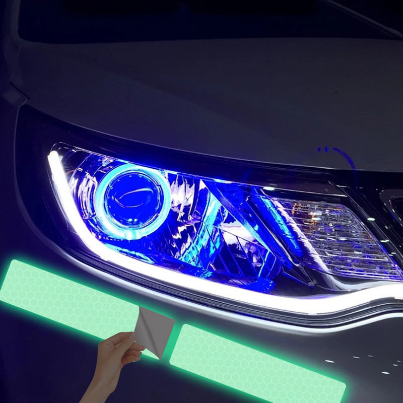 Fy001-003 keha peegeldavad helendavad kleebised pika ribaga täpimärk 12,00 * 21,00 * 0,10 cm