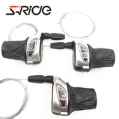 S-RIDE kerékpár váltó RevoShift 3 *7/8 sebesség 21/24 sebesség MTB hegyi kerékpár összecsukható kerékpár váltó kompatibilis RS35/RS41