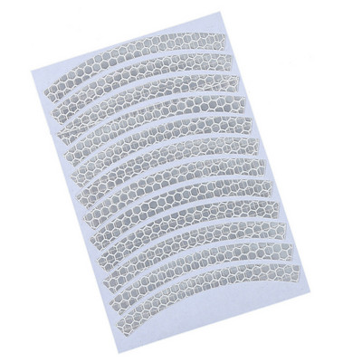 12 db Gyermek Balance kerékpár Fényvisszaverő matrica Kerék matricák Fényvisszaverő gumiabroncs rátét szalag Biztonsági matricák Kerékpár kiegészítők