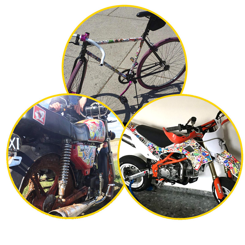 Αυτοκόλλητα 50PCS Terror Series για θήκη ταξιδιού Laptop Skateboard Κιθάρα Ψυγείο Αστεία αυτοκόλλητα Μπουκάλια νερού Μπουκάλια νερού Αυτοκόλλητα τηλεφώνου ποδηλάτου