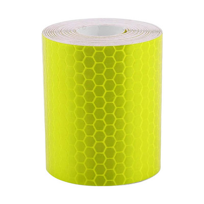 5cm*1m helkurjalgrattakleebis Ohutushoiatus Autodekoratsioonikleebis Helkur Kaitsekleebised Jalgrattaratta kodarad Kleeplint