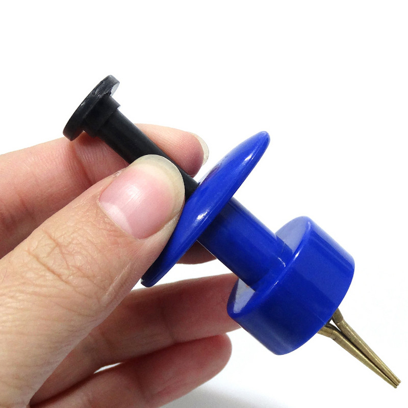 1tk Kaasaskantav söödaseade vihmaussipunane ussiklamber kerge söödaklamber kalapüügitarvikud