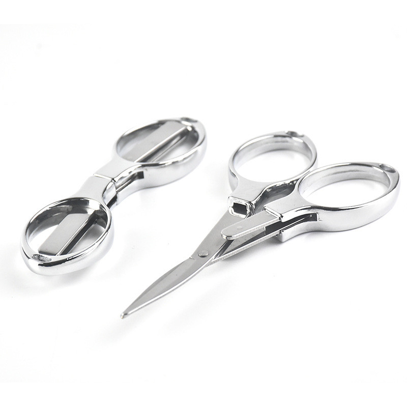 Foarfecă de pescuit din oțel inoxidabil Clește foarfecă portabilă Tăiat PE linie de împletitură Cutter Straturi Accesorii pentru instrumente de pescuit la crap