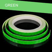 Ανακλαστικά αυτοκόλλητα ποδηλάτου MTB μοτοσικλέτας Φθορίζουσα ταινία αυτοκόλλητων προειδοποίησης ασφαλείας Αξεσουάρ ποδηλασίας 1CM*8M