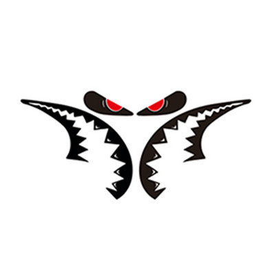 Велосипед Водоустойчиви стикери Стикер за декорация на рамка Стикер за тръба с глава на акула Стикер за MTB велосипед с фиксирана екипировка Стикер за велосипедни аксесоари