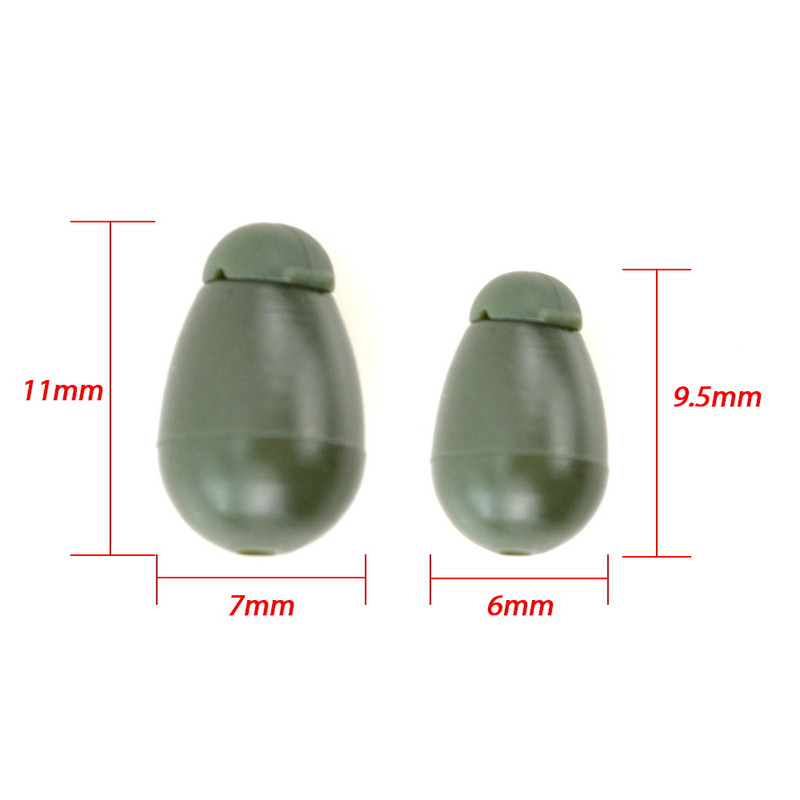 25vnt Greito keitimo karoliukai Karpių žvejybos reikmenys Kabliukai Nuorodos Metodas Tiektuvai Žvejybos reikmenys AG133