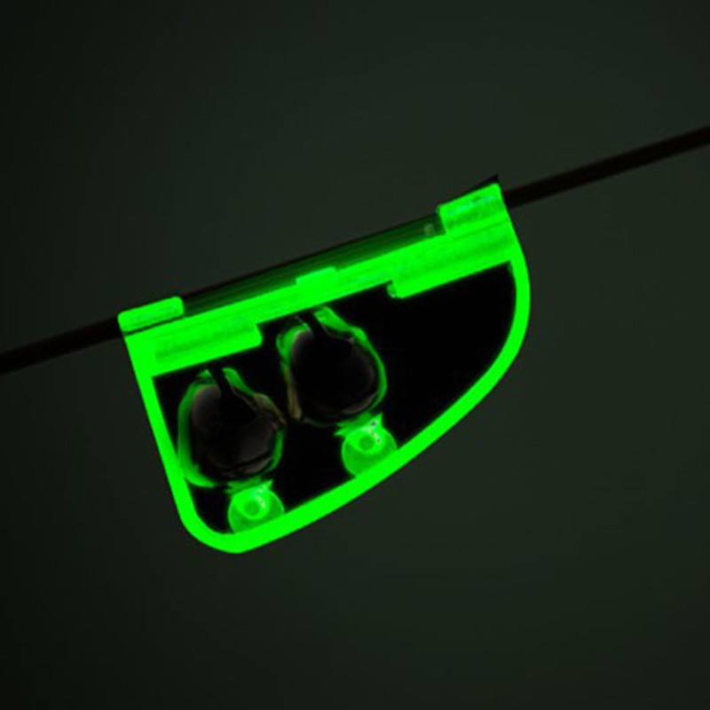 5 tk/partii kohta helendav valgus, kaksikkellad, ööpüügiriistad, ridvahammustuse äratus, kaasaskantavad kiired Pesca kalastustarvete tarvikud