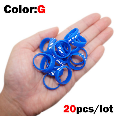 OUTKIT 20 tk õngeritva käepideme kaitseümbris peibutis silikageelist ridva klamber O-kujuline rõngaskaitse libisemisvastane rõngas