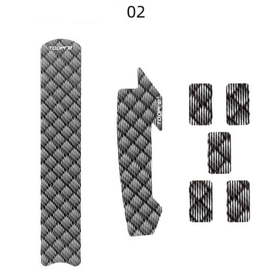 Αυτοκόλλητο με προστασία αλυσίδας ποδηλάτου Αυτοκόλλητο περιποίησης ποδηλάτου βουνού Αυτοκόλλητο αλυσίδας πτυσσόμενο πλαίσιο Προστατευτικό φιλμ κατά των γρατσουνιών Αυτοκόλλητο δέρματος ρινόκερου