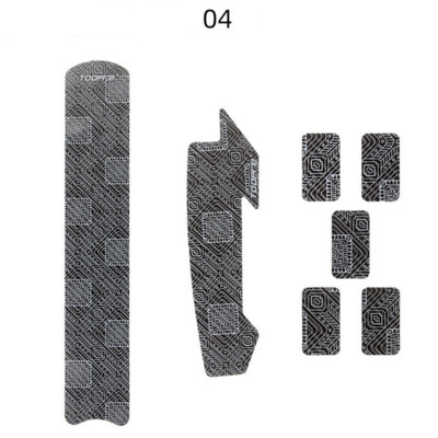 Αυτοκόλλητο με προστασία αλυσίδας ποδηλάτου Αυτοκόλλητο περιποίησης ποδηλάτου βουνού Αυτοκόλλητο αλυσίδας πτυσσόμενο πλαίσιο Προστατευτικό φιλμ κατά των γρατσουνιών Αυτοκόλλητο δέρματος ρινόκερου