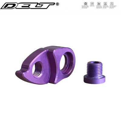 Εξαρτήματα γάντζου ουράς ποδηλάτου δρόμου MTB εξωτερικού χώρου, κράμα CNC πίσω ντεραγιέ κρεμάστρα Racing Cycling Mountain Frame Gear Tail