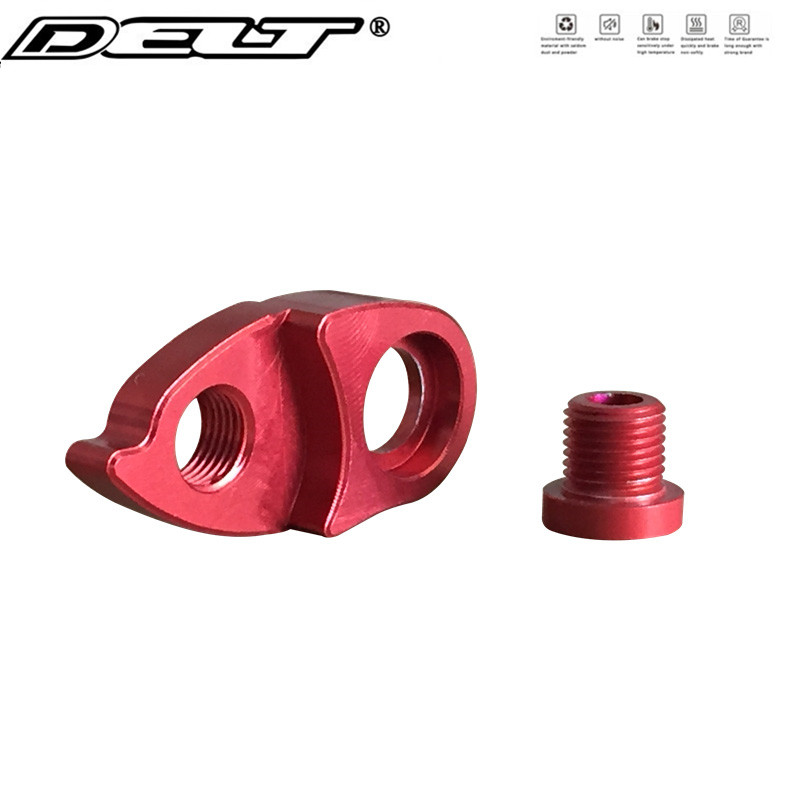 Εξαρτήματα γάντζου ουράς ποδηλάτου δρόμου MTB εξωτερικού χώρου, κράμα CNC πίσω ντεραγιέ κρεμάστρα Racing Cycling Mountain Frame Gear Tail