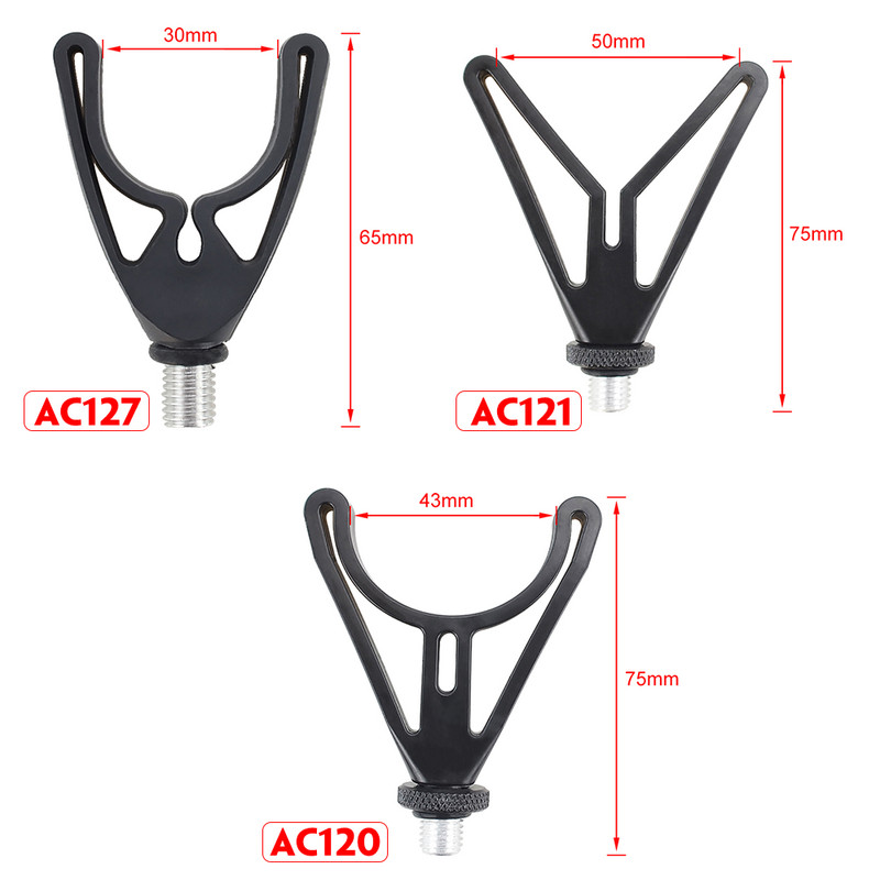 Hirisi 2db ponty horgászbot támasztó fej bankbotokhoz bottartó ponty durva horgászathoz