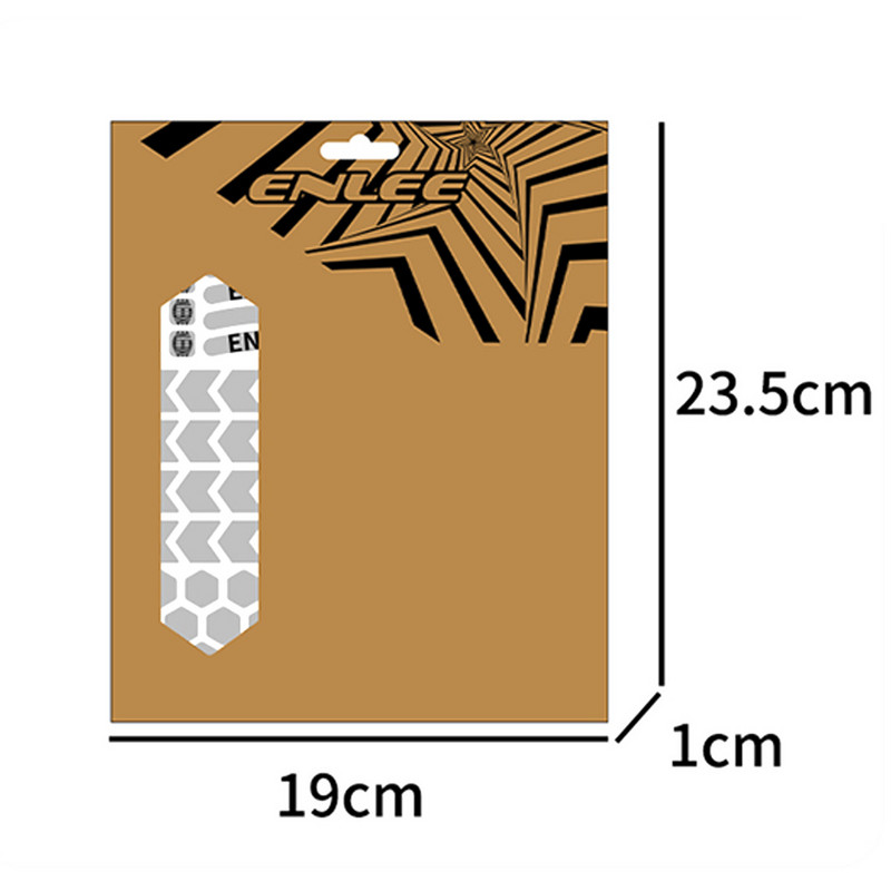 ENLEE Kerékpár Fényvisszaverő Matricák Kerékpár Felni Kerék Biztonsági Kerékpáros Matrica MTB robogók Univerzális fényvisszaverők Tartozékok