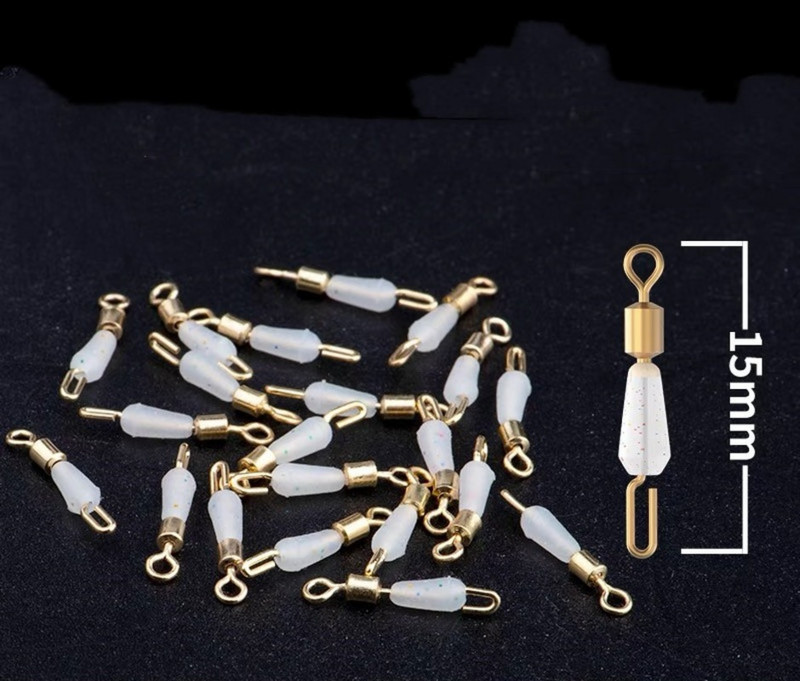 300db/tétel Úszó átlátszó gumidugó SML Fishing Bobber Stopper Úszó hengeres Space Bab horgászkötél tartozékok