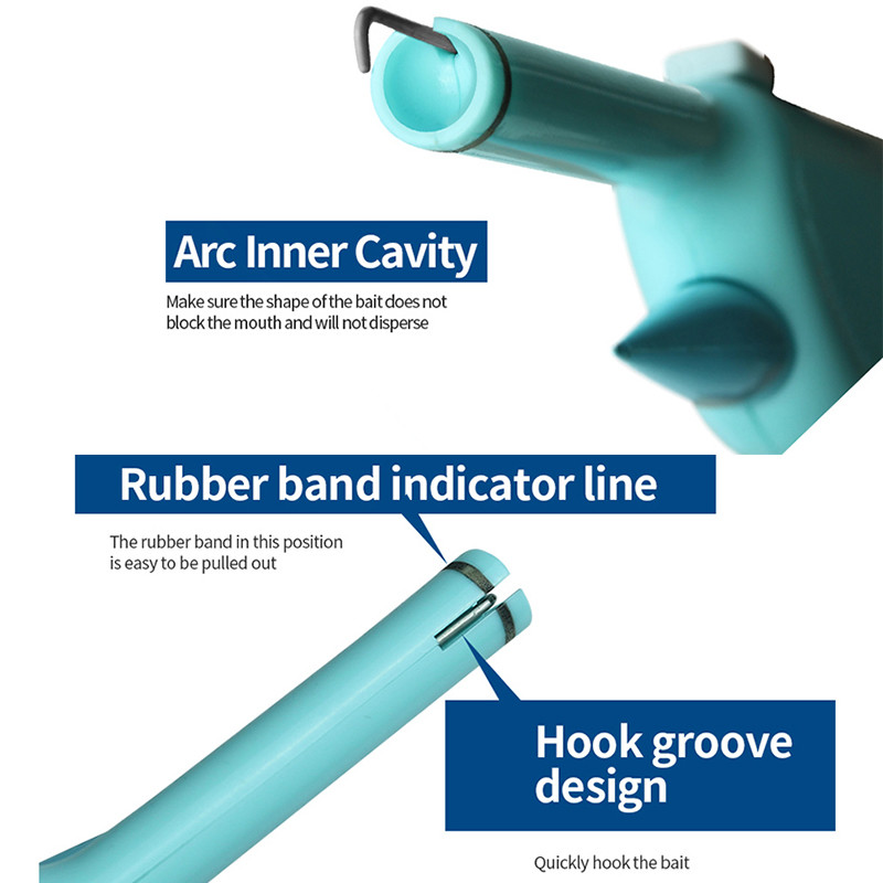 Uus vihmaussi vereussi klambriseade, kaasaskantav ABS-kalastusvarustus 2021. aasta kalapüügisöödade peibutis 250 kummipaelaga