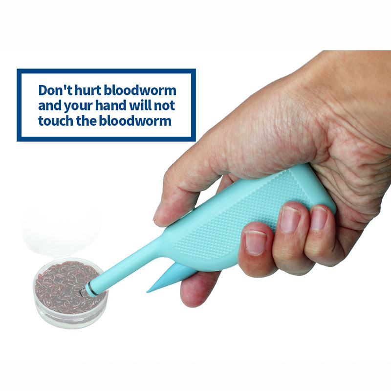 Badu.bg Нов земен червей Bloodworm Clip Device Преносим ABS риболовни ...