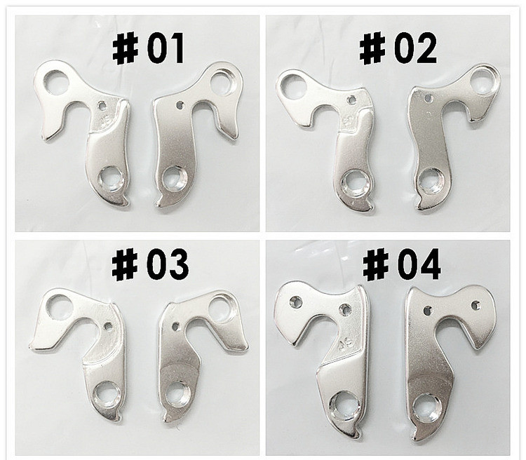 1 pora universalaus MTB plento dviračio lydinio galinio pavarų permetimo kablio 1-20 lenktyninio kalnų dviračio rėmo pavaros uodegos kablio dalių montavimas HOT