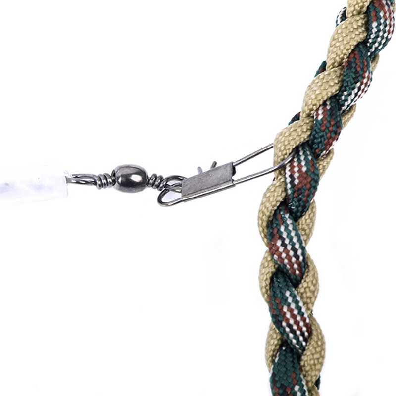 Žvejybos dirželio laikymo virvės įrankis Spalvoti muselių karoliai Žvejybos virvių įrankių laikiklis lauko žvejybos reikmenų priedams