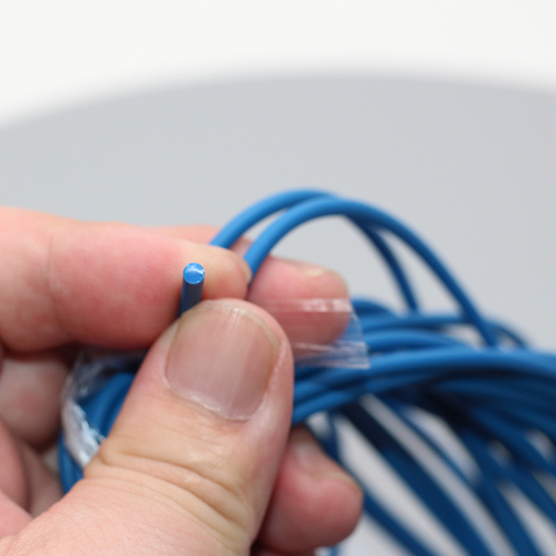 2 mm aukštos elastinės juostos surišamas žvejybos valas 10M kietos gumos meškeriojimo valas elastingas teniso lynas, surištas valas