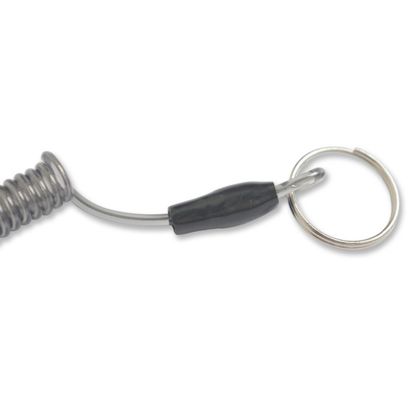 1vnt / 6vnt Žvejybos diržai plaukiojimui baidarėmis Saugios replės lūpų rankenos Ištraukiamas suvyniotas diržas su karabinu, žuvies įrankiais