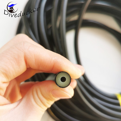 1 metras Povandeninės žūklės guminis vamzdis pistoleto juosta ELASTINIS latekso vamzdis Vidinis skersmuo 2 mm 2,5 mm 3 mm 5 mm Išorinis skersmuo 8 mm 10 mm 12 mm 14 mm 16 mm 18