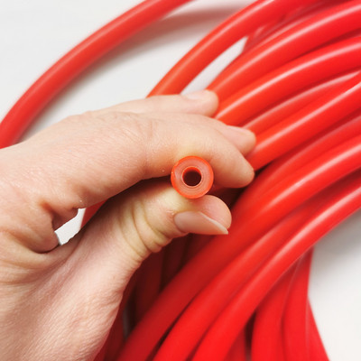 1 metras Povandeninės žūklės guminis vamzdis pistoleto juosta ELASTINIS latekso vamzdis Vidinis skersmuo 2 mm 2,5 mm 3 mm 5 mm Išorinis skersmuo 8 mm 10 mm 12 mm 14 mm 16 mm 18