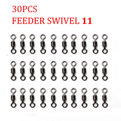 30 buc Accesorii pentru pescuitul crapului Metoda de alimentare pescuit margele de oprire pivotante pentru platforma de par crap cârlig anti-încurcăre margele de oprire