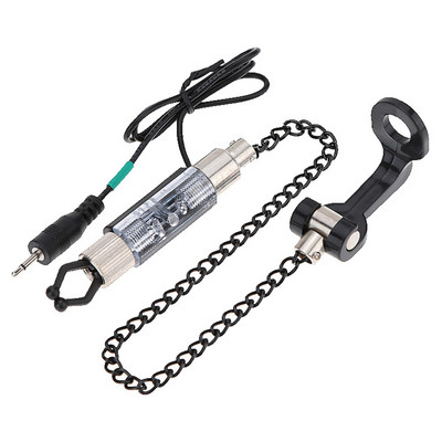 Iron Carp Fishing Bite Alarm Закачалка Swinger LED светещ индикатор Durable Fish Tools Аксесоари риболовен инструмент Alarm Fishing