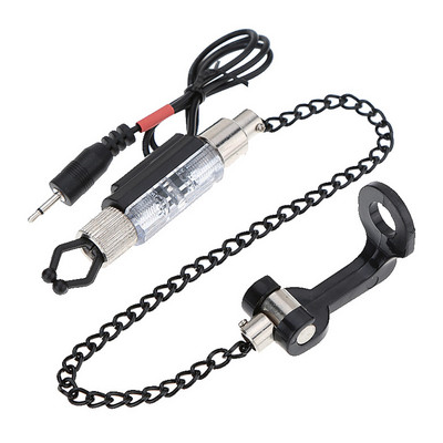 Iron Carp Fishing Bite Alarm Закачалка Swinger LED светещ индикатор Durable Fish Tools Аксесоари риболовен инструмент Alarm Fishing