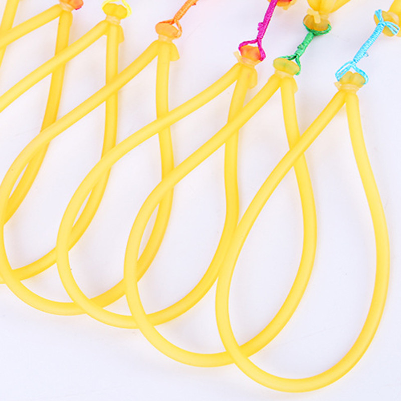 Lateksist torurihma tropid slingshoot kalapüügi nooleviske laia otsaga katapulti jaoks välistingimustes kasutatavate kummipaelaga torude slingshot katapulti jaoks