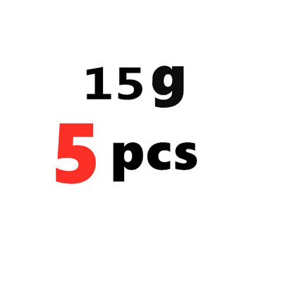 Veetilga plii 5tk/partii 10g/15g/20g/30g/40g/50g veepiisad pliiraskused kalapüügiplii uppujad kalastustarvikud