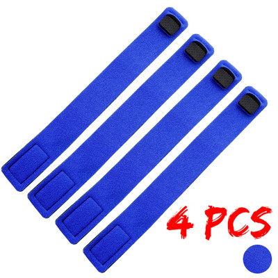 2/4 tk Korduvkasutatavad õngeritva lipsuhoidja rihma rihmad Kinnitus nöörisidemed landi ridva rihma kalastustarvete tarvikud