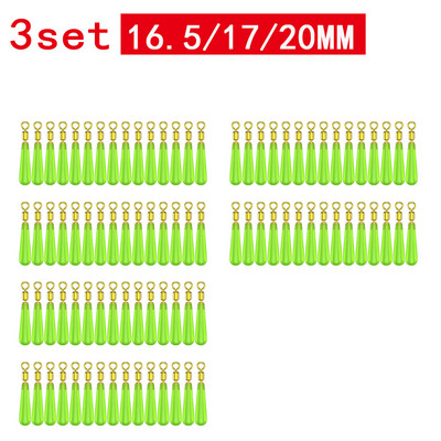 30 buc/lot Bobber din cauciuc Drift Plutitoare de pescuit Geamandura de rotatie Scaun pentru cap din cupru Acoperiri de pescuit Bobber Accesorii Gadget de pescuit