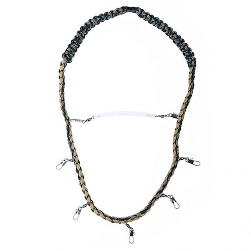 Pletena tkanina od dugog užeta za pecanje Uzica za mušičarenje Udobna pletenica za vješanje, kvalitetna užad protiv ogrebotina