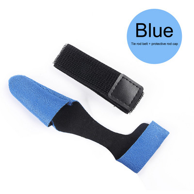 Horgászbot hegyét védő ujjak rúdkötő heveder rögzítő védőtok Horgászbot hegyének védőpántja horgásztartozékok рыбалка