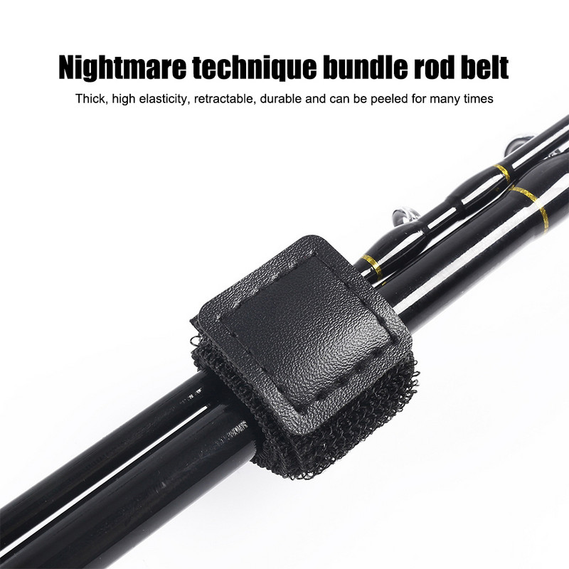 Horgászbot hegyét védő ujjak rúdkötő heveder rögzítő védőtok Horgászbot hegyének védőpántja horgásztartozékok рыбалка